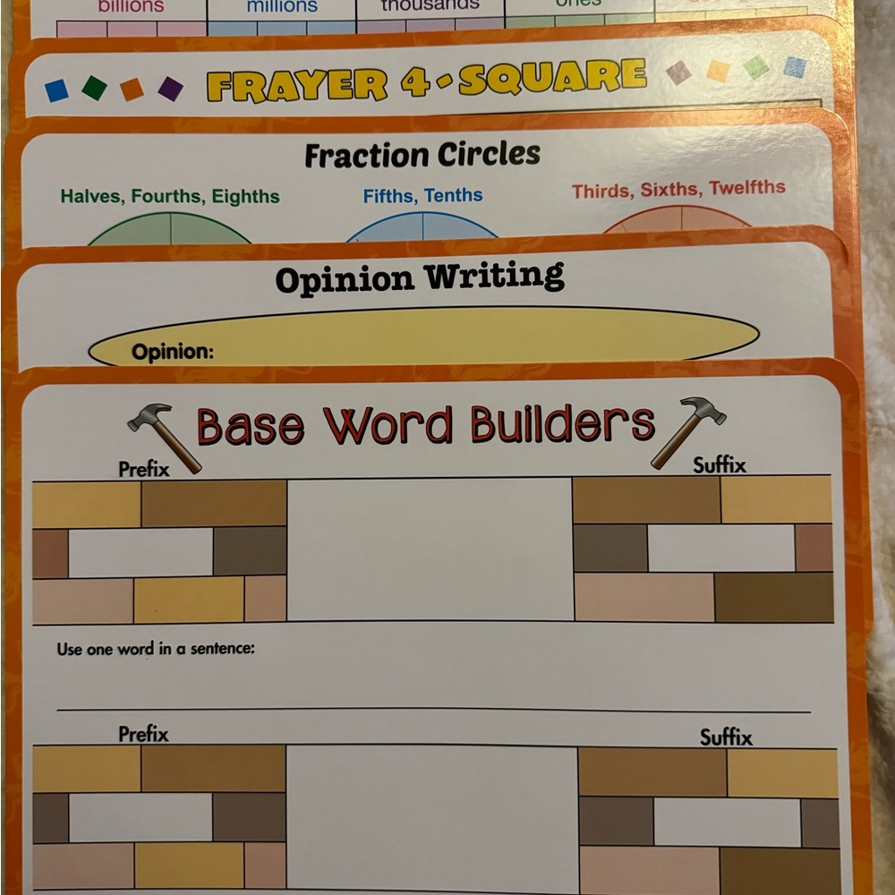 Scholastic learning kit for ages 3-5 - Picture 8 of 13